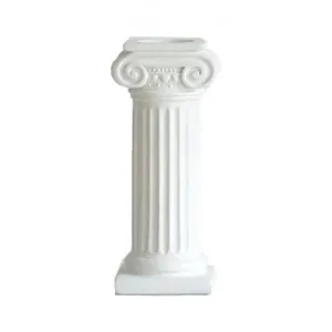 Paradox Ionic Column Candle Holder, Large, White by Paradox, a Candle Holders for sale on Style Sourcebook