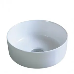 Essence Montreux Vessel Basin, 310mm Diameter White Gloss by Cob & Pen, a Basins for sale on Style Sourcebook