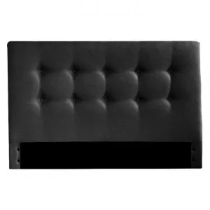 Brook Fabric Bed Headboard, Queen, Charcoal by SGA Furniture, a Bed Heads for sale on Style Sourcebook