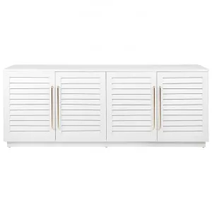 Loft 4 Door Buffet Table, 200cm, White by Cozy Lighting & Living, a Sideboards, Buffets & Trolleys for sale on Style Sourcebook