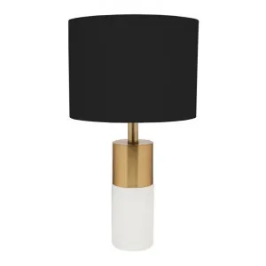 Lane Table Lamp, Black Shade by Cozy Lighting & Living, a Table & Bedside Lamps for sale on Style Sourcebook