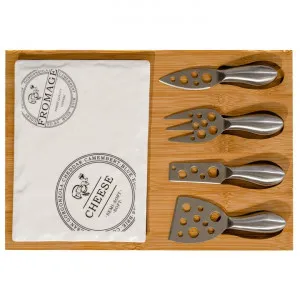 Euryale 6 Piece Cheese Serving Board Set by Casa Uno, a Platters & Serving Boards for sale on Style Sourcebook