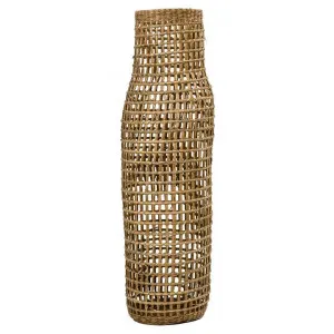 Sanur Seagrass Basket Vase, Tall by Casa Uno, a Vases & Jars for sale on Style Sourcebook