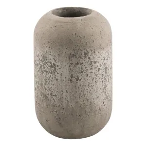 Palmira Cement Tall Pod Vase, Large, Dirty White by Casa Sano, a Vases & Jars for sale on Style Sourcebook