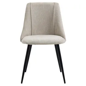 Ashill Fabric Dining Chair, Set of 2, Beige by ArteVista Emporium, a Dining Chairs for sale on Style Sourcebook