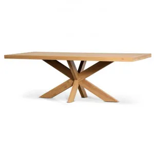 Salvatore 2.2m Wooden Dining Table - Distress Natural by Interior Secrets - AfterPay Available by Interior Secrets, a Dining Tables for sale on Style Sourcebook