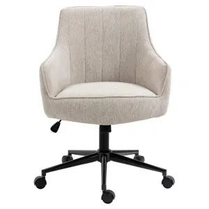 New York Fabric Office Chair, Beige by ArteVista Emporium, a Chairs for sale on Style Sourcebook