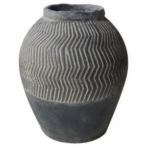 Dunmore Cement Pot by Affinity Furniture, a Vases & Jars for sale on Style Sourcebook