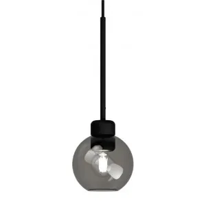 Parlour Lite Sphere Pendant Light, Smoke / Textured Black by Lighting Republic, a Pendant Lighting for sale on Style Sourcebook