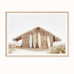Surfing Hut by Boho Art & Styling, a Prints for sale on Style Sourcebook