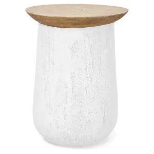Venice Magnesia Indoor / Outdoor Round Side Table by Casa Uno, a Tables for sale on Style Sourcebook