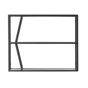 Muller Iron & Glass Slim Wall Shelf by Casa Bella, a Wall Shelves & Hooks for sale on Style Sourcebook