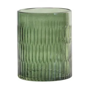 Nacebe Glass Candle Holder, Small, Spruce by Casa Bella, a Vases & Jars for sale on Style Sourcebook