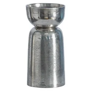 Buriti Metal Candle Holder, Small, Nickel by Casa Bella, a Candle Holders for sale on Style Sourcebook