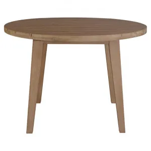 Walmer Eucalyptus Timber Outdoor Round Dining Table, 110cm by Dodicci, a Tables for sale on Style Sourcebook
