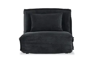 Happy Modern Armchair Sofa Bed, Grey Fabric, by Lounge Lovers by Lounge Lovers, a Sofa Beds for sale on Style Sourcebook