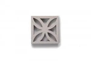 Breeze Block - Nickel (Flower Breeze) by GB Masonry, a Masonry & Retaining Walls for sale on Style Sourcebook