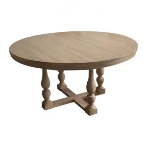 Finch Mountain Ash Timber Round Pedestal Dining Table, 150cm by Hanson & Co., a Dining Tables for sale on Style Sourcebook