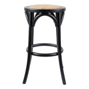 Salhouse Birch Timber Round Counter Stool, Black by Dodicci, a Bar Stools for sale on Style Sourcebook