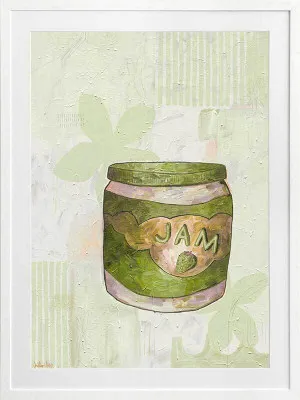Pump Up The Jam Green Framed Art Print by Urban Road, a Prints for sale on Style Sourcebook