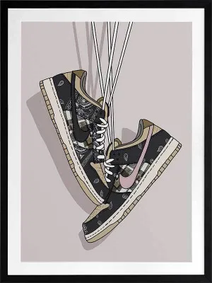 Hangin' Out Framed Art Print by Urban Road, a Prints for sale on Style Sourcebook