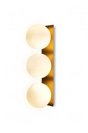 Banff Spheres 3 Light Wall Bracket by Fat Shack Vintage, a Wall Lighting for sale on Style Sourcebook