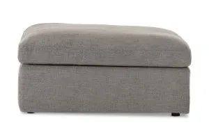 Haven Coastal Ottoman, Grey, by Lounge Lovers by Lounge Lovers, a Ottomans for sale on Style Sourcebook