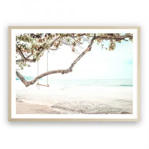 Beach Swing Photo Art Print by The Print Emporium, a Prints for sale on Style Sourcebook