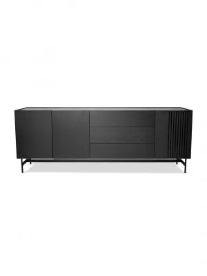 Lorenzo Sideboard in Black Oak by Tallira Furniture, a Sideboards, Buffets & Trolleys for sale on Style Sourcebook
