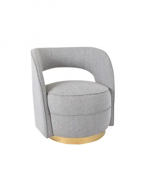 Lara Club Swivel Chair in Honeycomb by Tallira Furniture, a Chairs for sale on Style Sourcebook