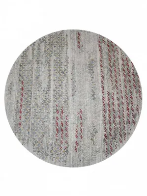 Cayenne Round Rug in Silver Multi by The Rug Collection, a Contemporary Rugs for sale on Style Sourcebook