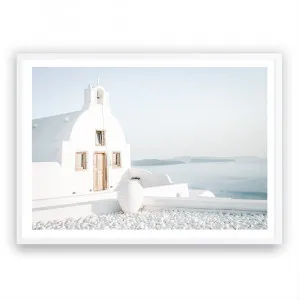 Santorini Church Photo Art Print by The Print Emporium, a Prints for sale on Style Sourcebook