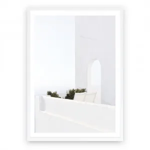 Santorini Balcony Photo Art Print by The Print Emporium, a Prints for sale on Style Sourcebook