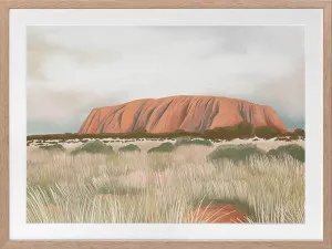 Uluru Framed Art Print by Urban Road, a Prints for sale on Style Sourcebook
