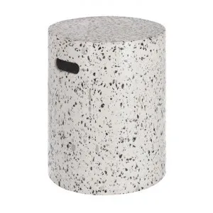 Jairo Terrazzo Side Table - White by Interior Secrets - AfterPay Available by Interior Secrets, a Side Table for sale on Style Sourcebook