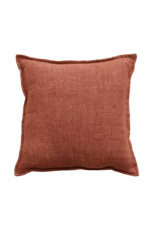 Mulberi Flaxmill Linen Cushion - Chutney by Interior Secrets - AfterPay Available by Interior Secrets, a Cushions, Decorative Pillows for sale on Style Sourcebook