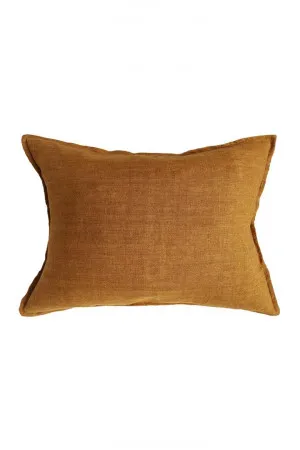 Mulberi Arcadia Linen Cushion - Tobacco by Interior Secrets - AfterPay Available by Interior Secrets, a Cushions, Decorative Pillows for sale on Style Sourcebook