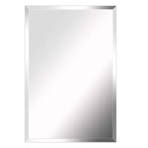 Montana Bevel Edge Bathroom Mirror Range - 7 sizes available W600 x H750 Glue to Wall No Demister by Luxe Mirrors, a Vanity Mirrors for sale on Style Sourcebook