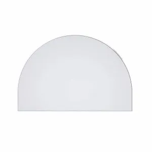 Arch Metal framed Bathroom Mirror White - 100cm x 150cm by Luxe Mirrors, a Vanity Mirrors for sale on Style Sourcebook