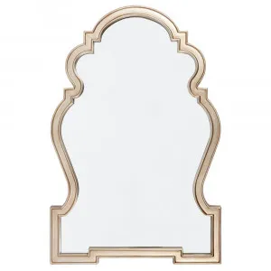 Palermo Arched Antique Gold Wall Mirror 110cm x 72cm by Luxe Mirrors, a Mirrors for sale on Style Sourcebook