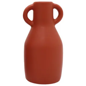 Kef Vase 8x15cm in Tabasco by OzDesignFurniture, a Vases & Jars for sale on Style Sourcebook