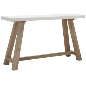 Nova Console Table Faux White Marble by James Lane, a Console Table for sale on Style Sourcebook
