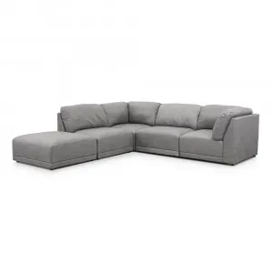 Amelia Modular Sofa Soft Grey - 5 Piece by James Lane, a Sofas for sale on Style Sourcebook