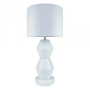 Capri Table Lamp White by James Lane, a Lighting for sale on Style Sourcebook