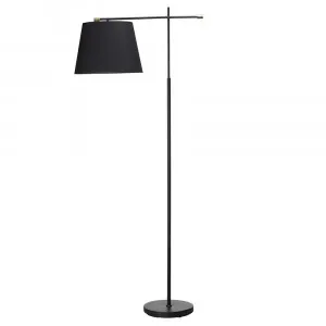 Dickens Floor Lamp Black by James Lane, a Lighting for sale on Style Sourcebook