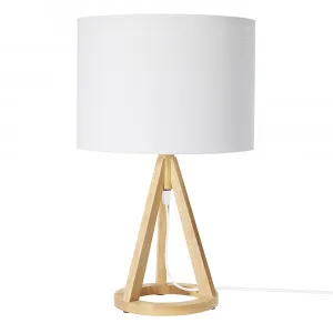 Mads Oak Table Lamp by James Lane, a Lighting for sale on Style Sourcebook