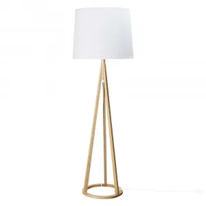 Mads Floor Lamp Oak by James Lane, a Lighting for sale on Style Sourcebook