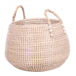 Zaha White Basket by James Lane, a Baskets & Boxes for sale on Style Sourcebook