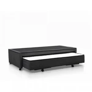 Trundle Base Charcoal (With Legs) King Single by James Lane, a Beds & Bed Frames for sale on Style Sourcebook