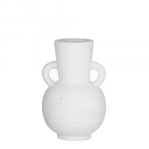 Toscana Ceramic Vessel White - 31cm by James Lane, a Vases & Jars for sale on Style Sourcebook